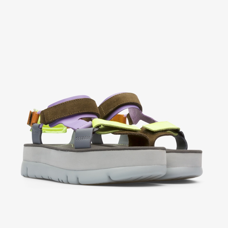 Camper Oruga Multicolor - Camper Women's Wedges ||2970-APSZL||